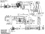 Bosch 0 601 171 003  Percussion Drill 220 V / Eu Spare Parts
